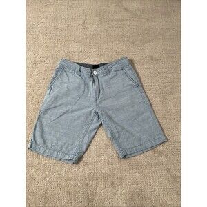 bar III Shorts Men’s Size 31” Waist,9” Inseam Blue Flat Front Shorts